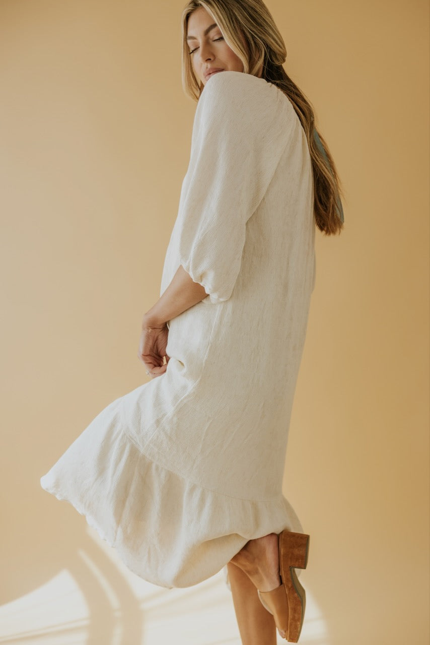 SALT Catarina Billow Sleeve Maxi