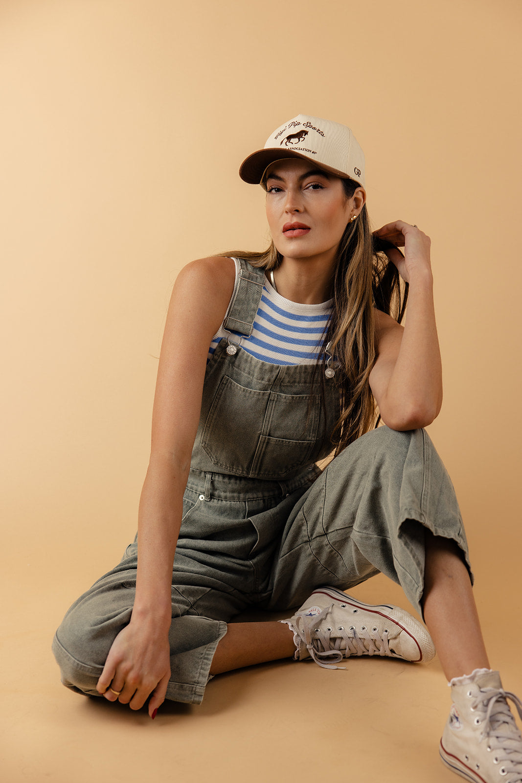 Knox Washed Barrel Overalls