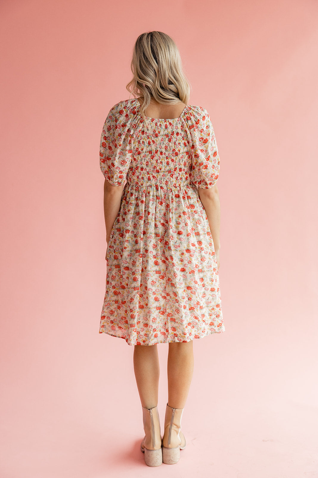 Clarissa Square Neck Midi
