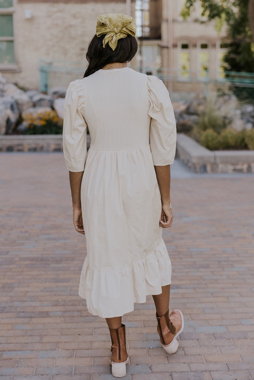 Run Around Town Quarter Sleeve Dress