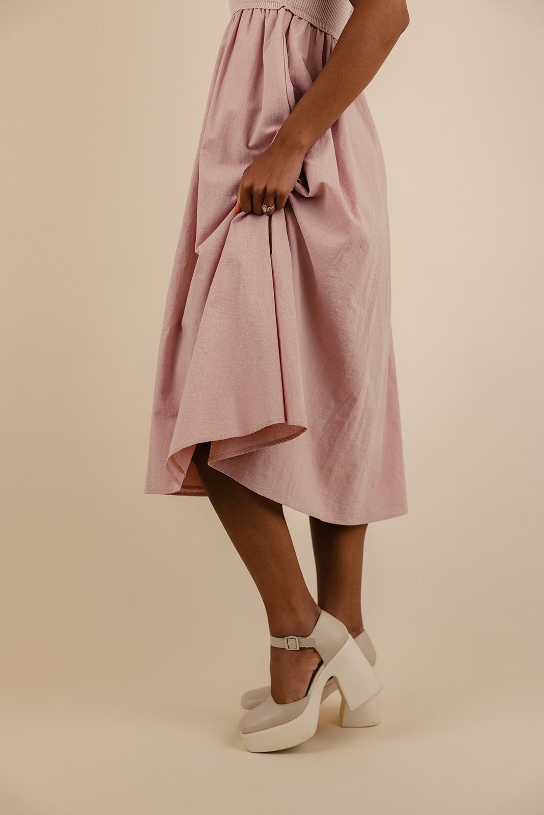 Shauna Flutter Sleeve Dress