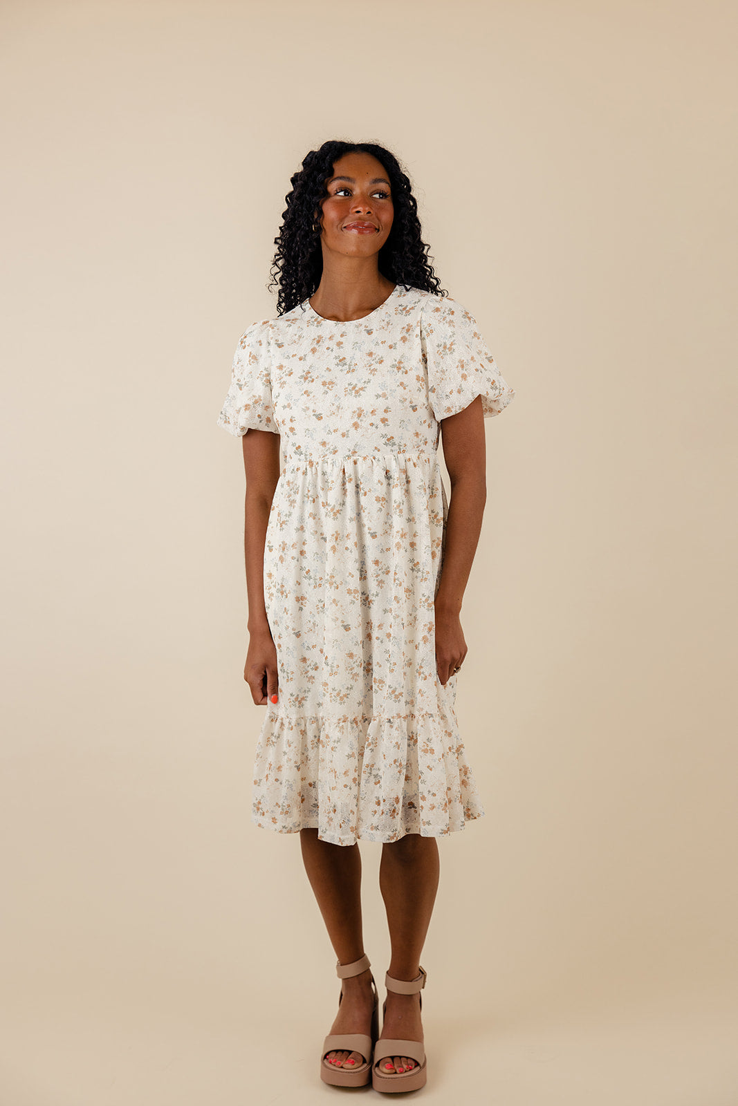 Jordyn Puff Sleeve Dress