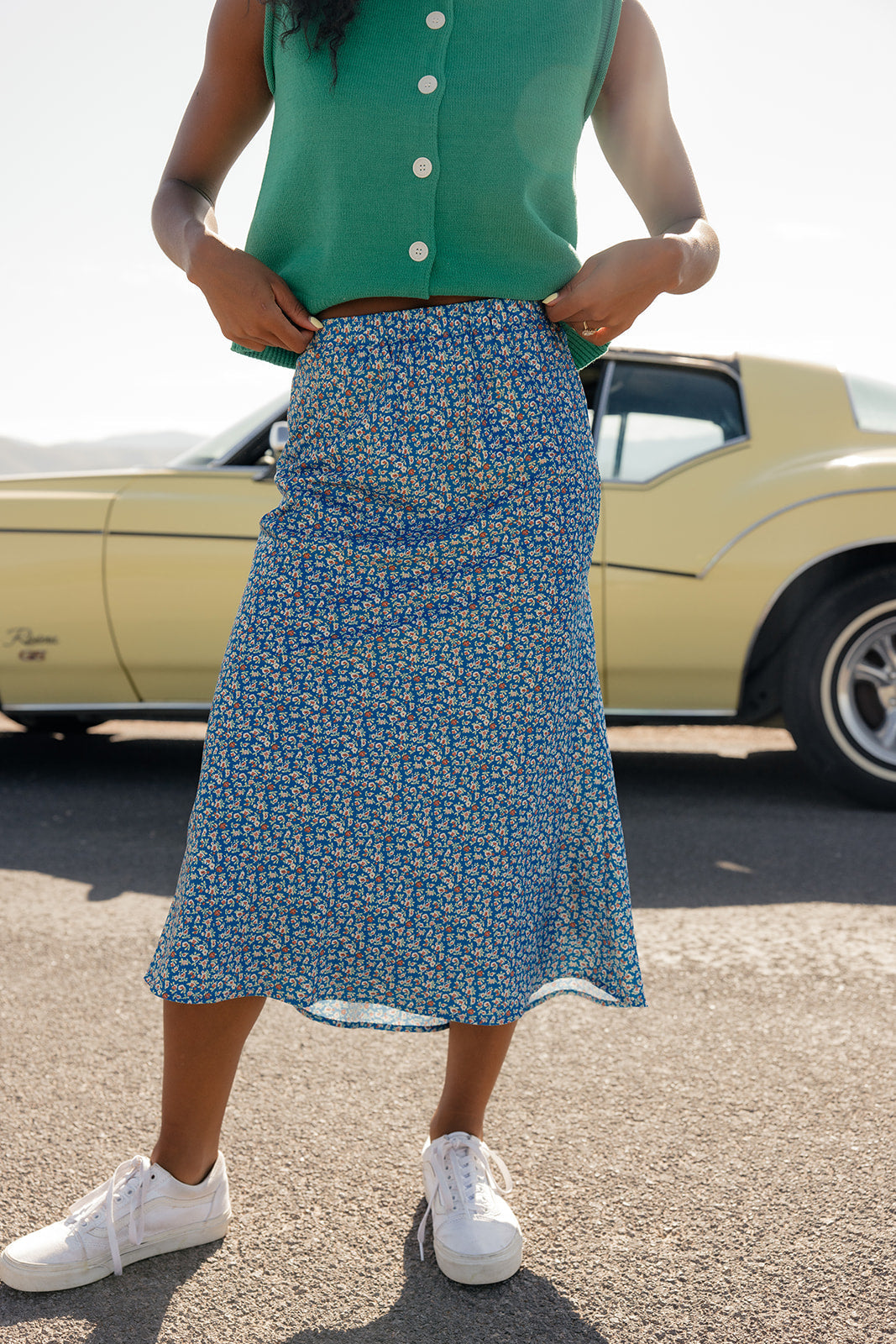 Your Forever Silk Skirt