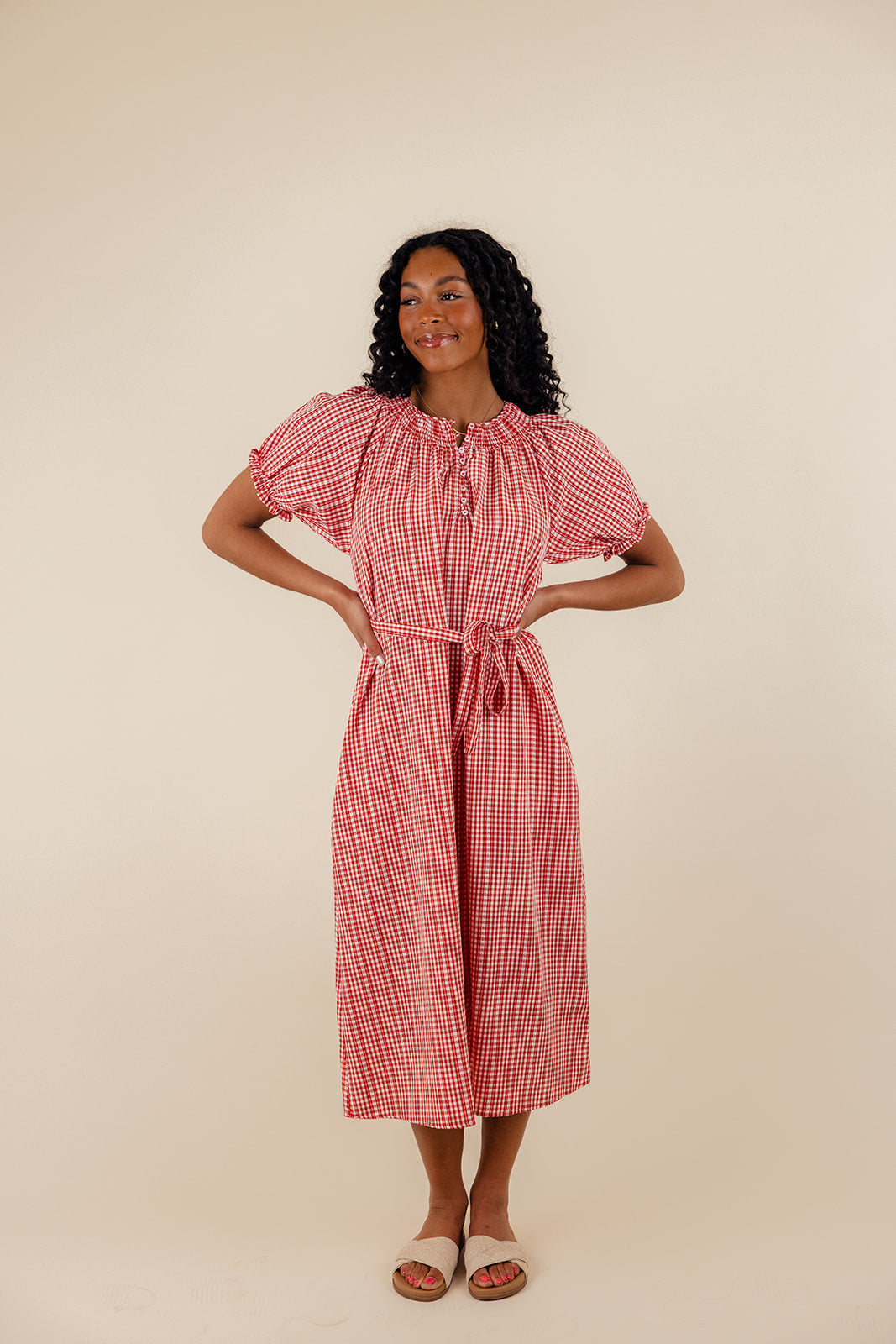 Once In A Lifetime Button Dress