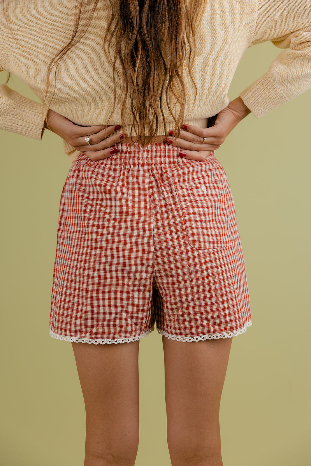 Tinsel Time Gingham Boxers