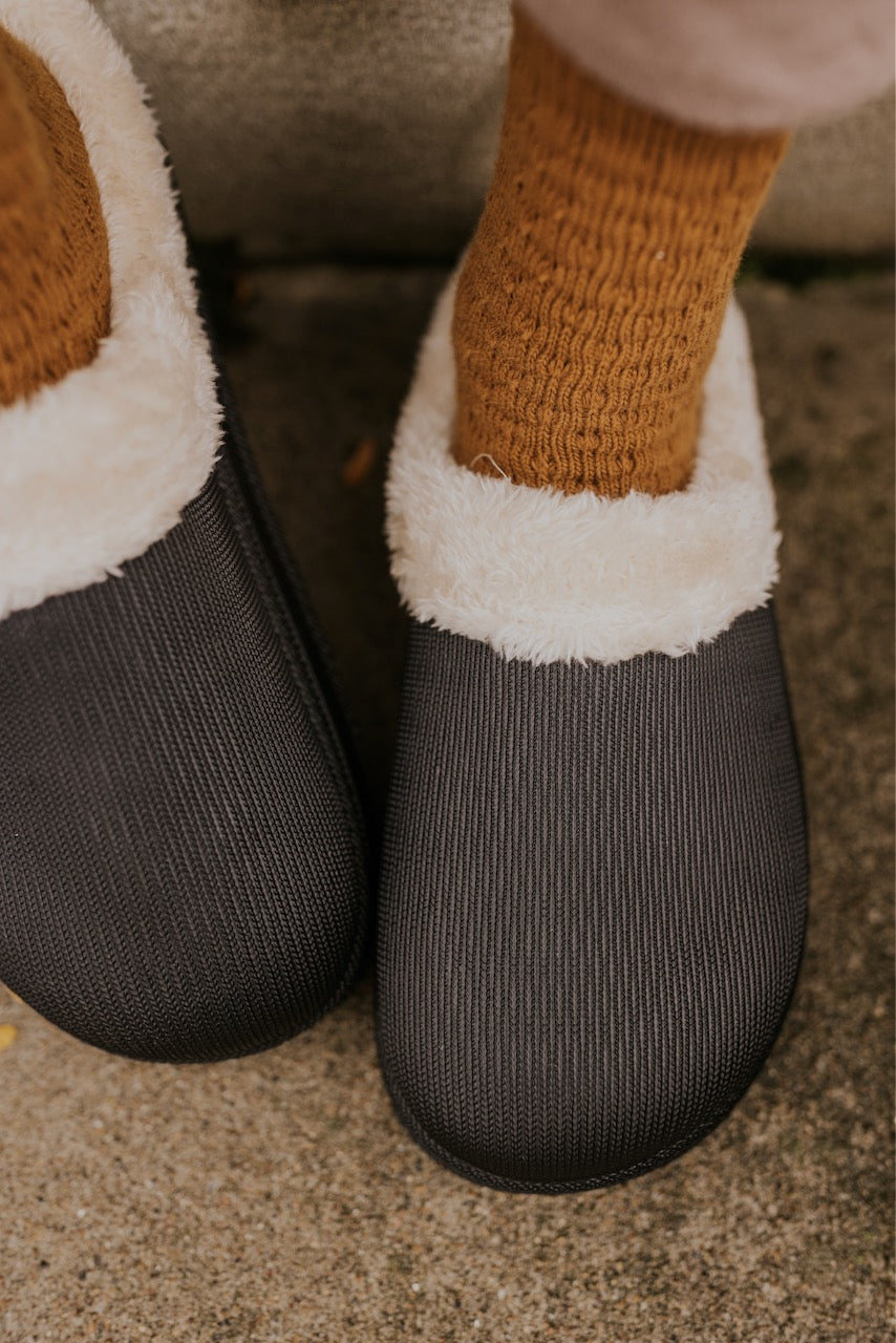 MIA Lucca Faux Fur Slipper Slides