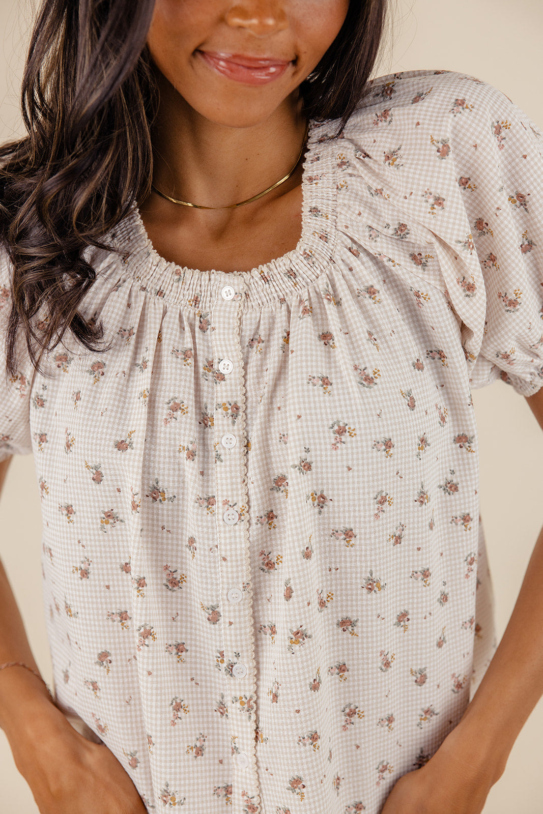 Wanna Be The One Puff Sleeve Blouse