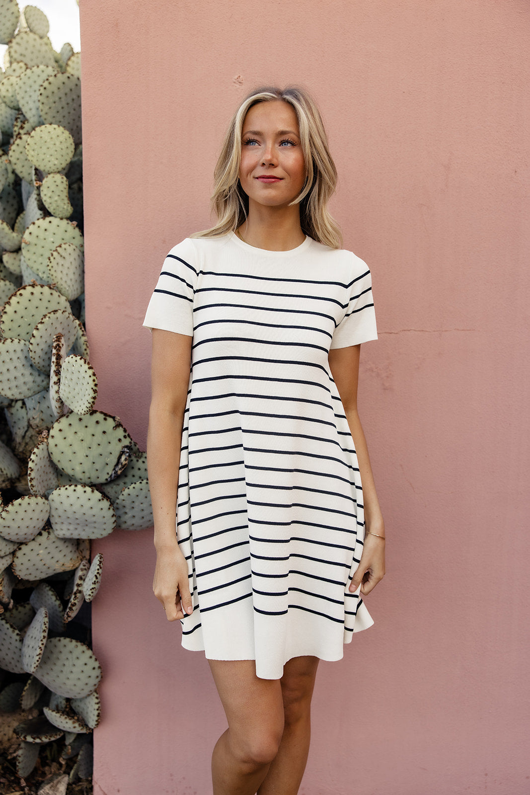 Start Again Striped Dress