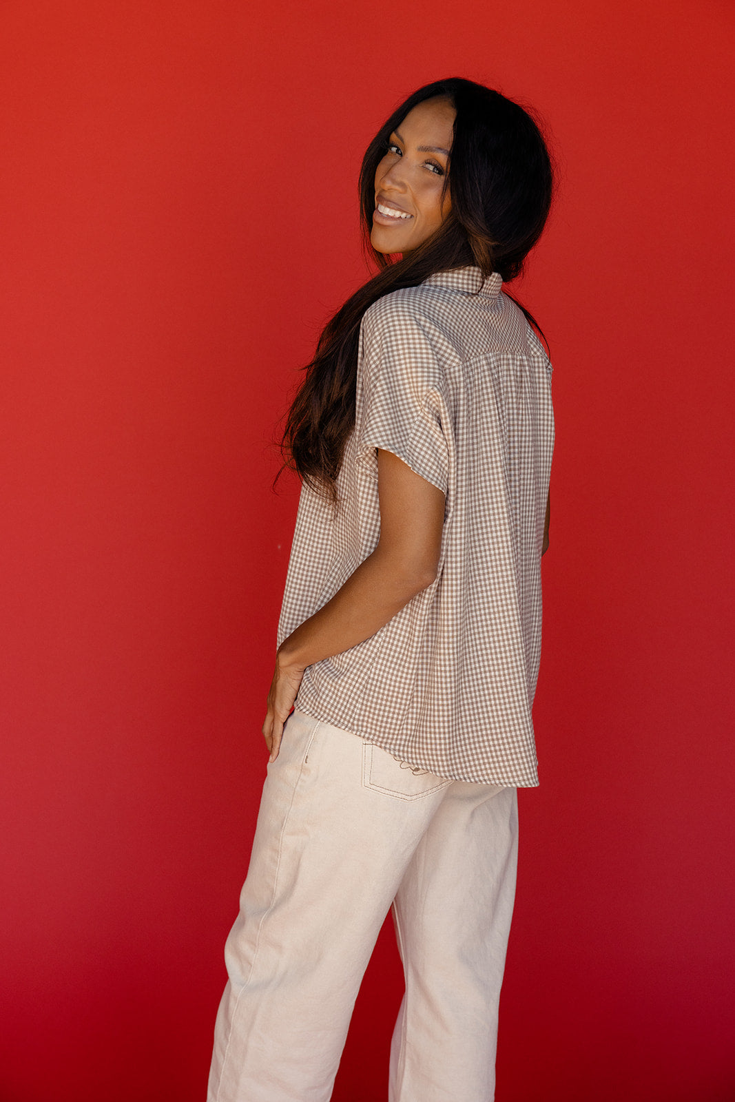 Randy Button Down Blouse