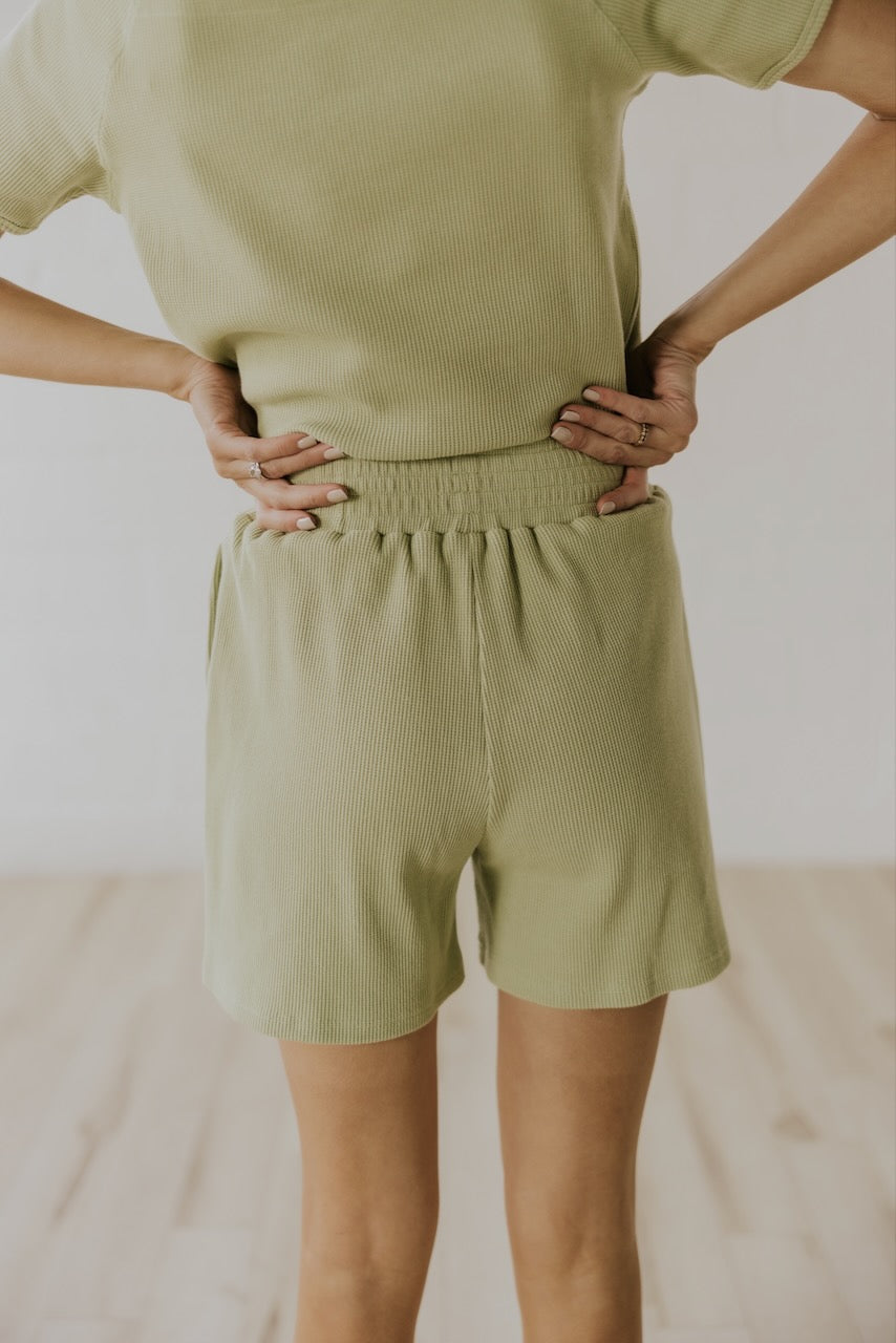 The Peggy Ribbed Shorts