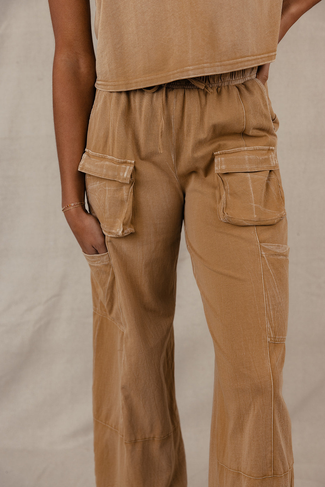 Kameron Wide Leg Cargo Pants