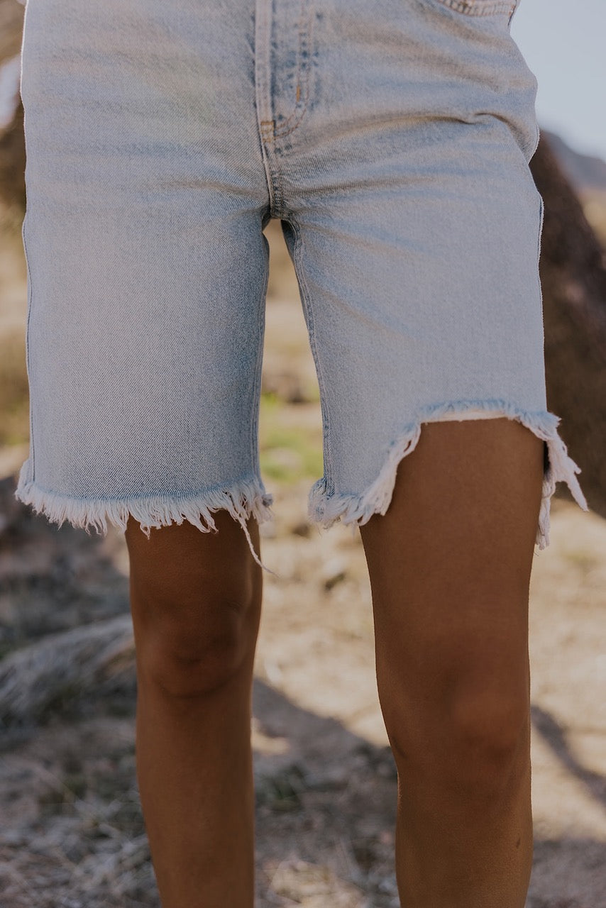 Free People Big Sur Coast Boyfriend Shorts