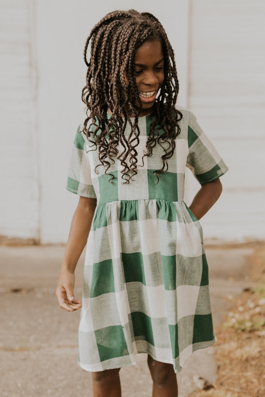 Mini Maddie Buffalo Plaid Dress