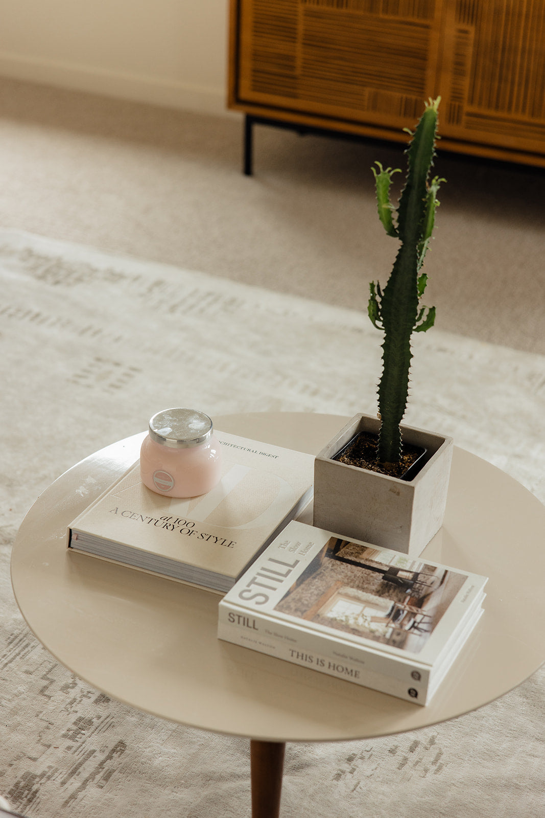 Cement Square Catchpot