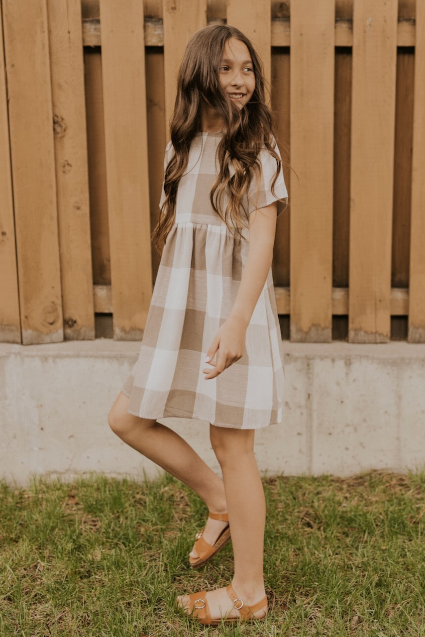 Mini Maddie Buffalo Plaid Dress