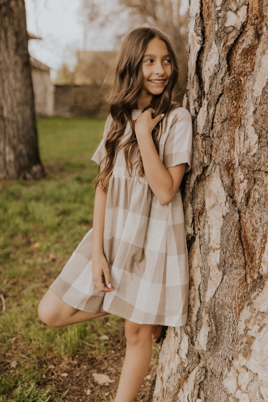 Mini Maddie Buffalo Plaid Dress