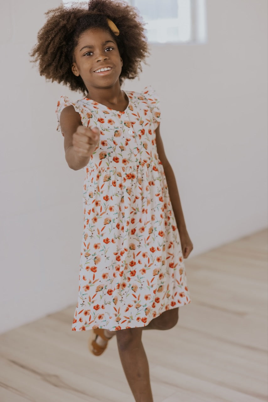 The Tickle Crabs Floral Dress