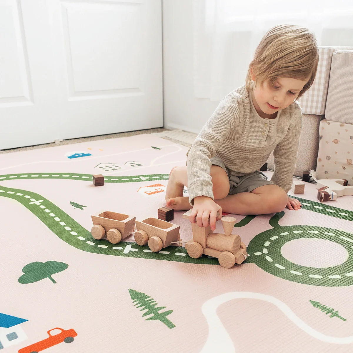 Tiny Land® Baby Playmat Forest Track Wonder Play Mats Tiny Land   