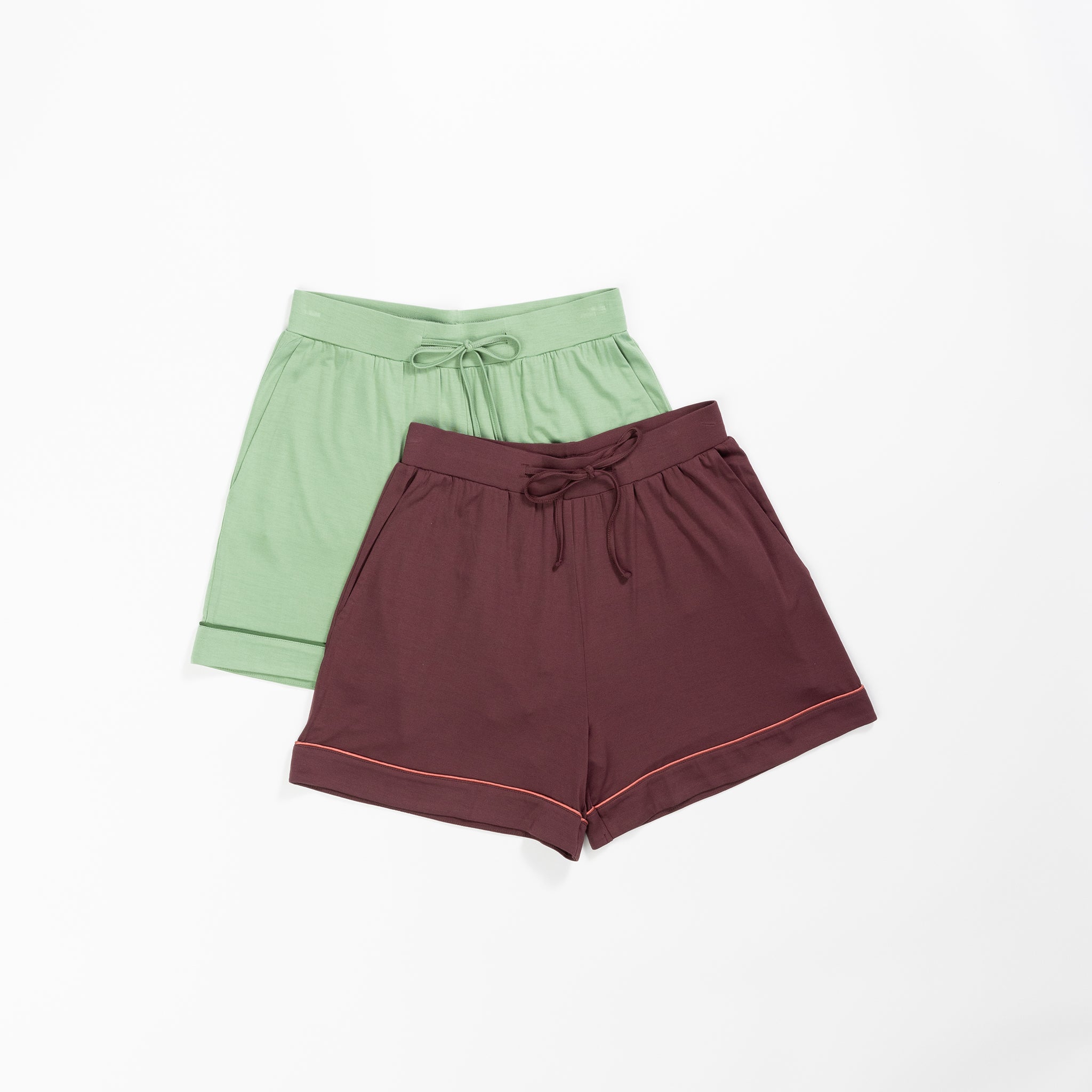Women's Bamboo Stretch-Knit Short Sleeve Pajama Set