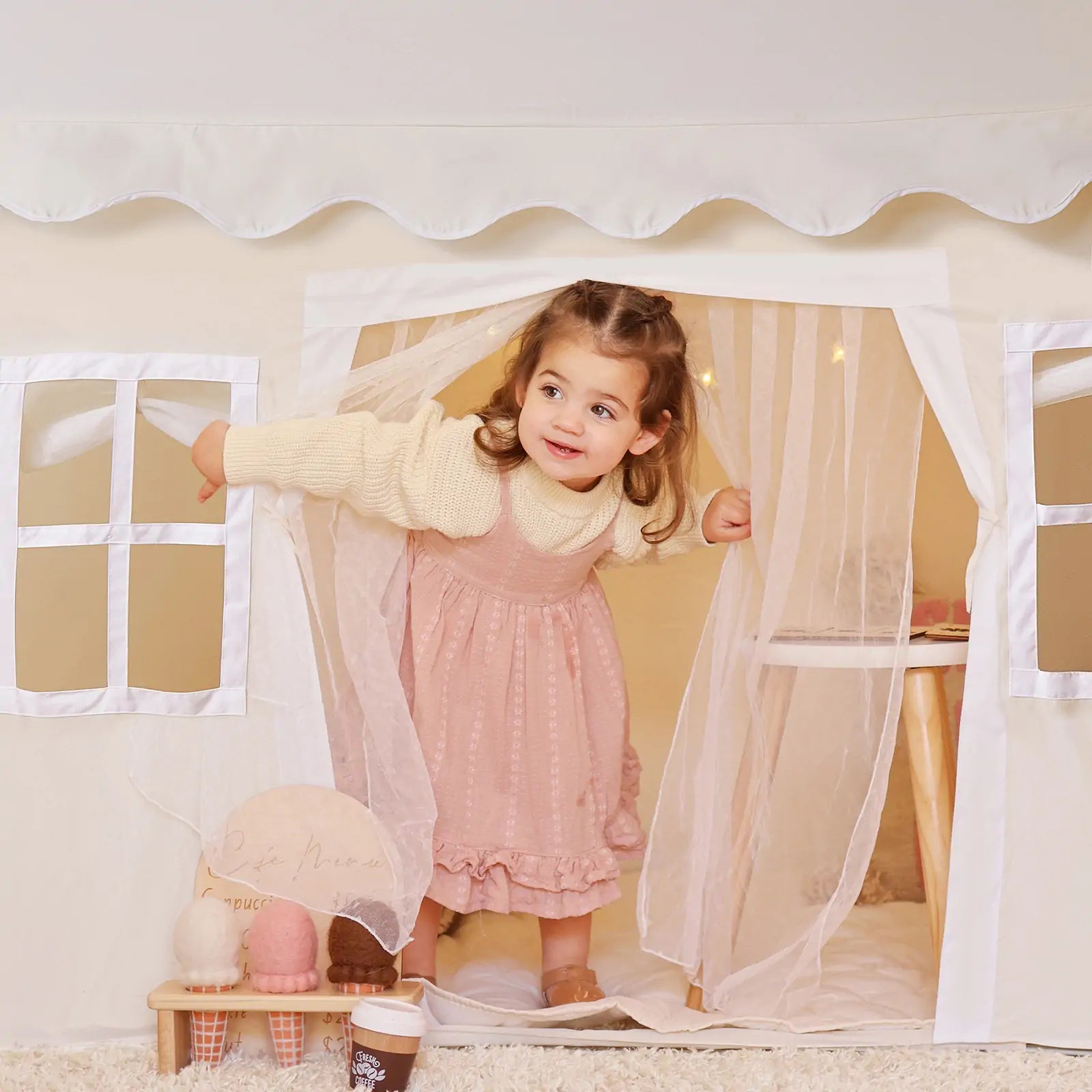 Tiny Land® Playhouse Tent –  Indoor Tent for Kids