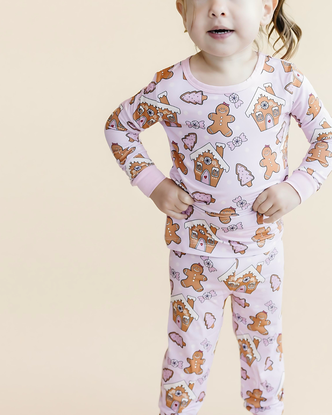 Bamboo Two Piece Set | Gingerbread Cookies