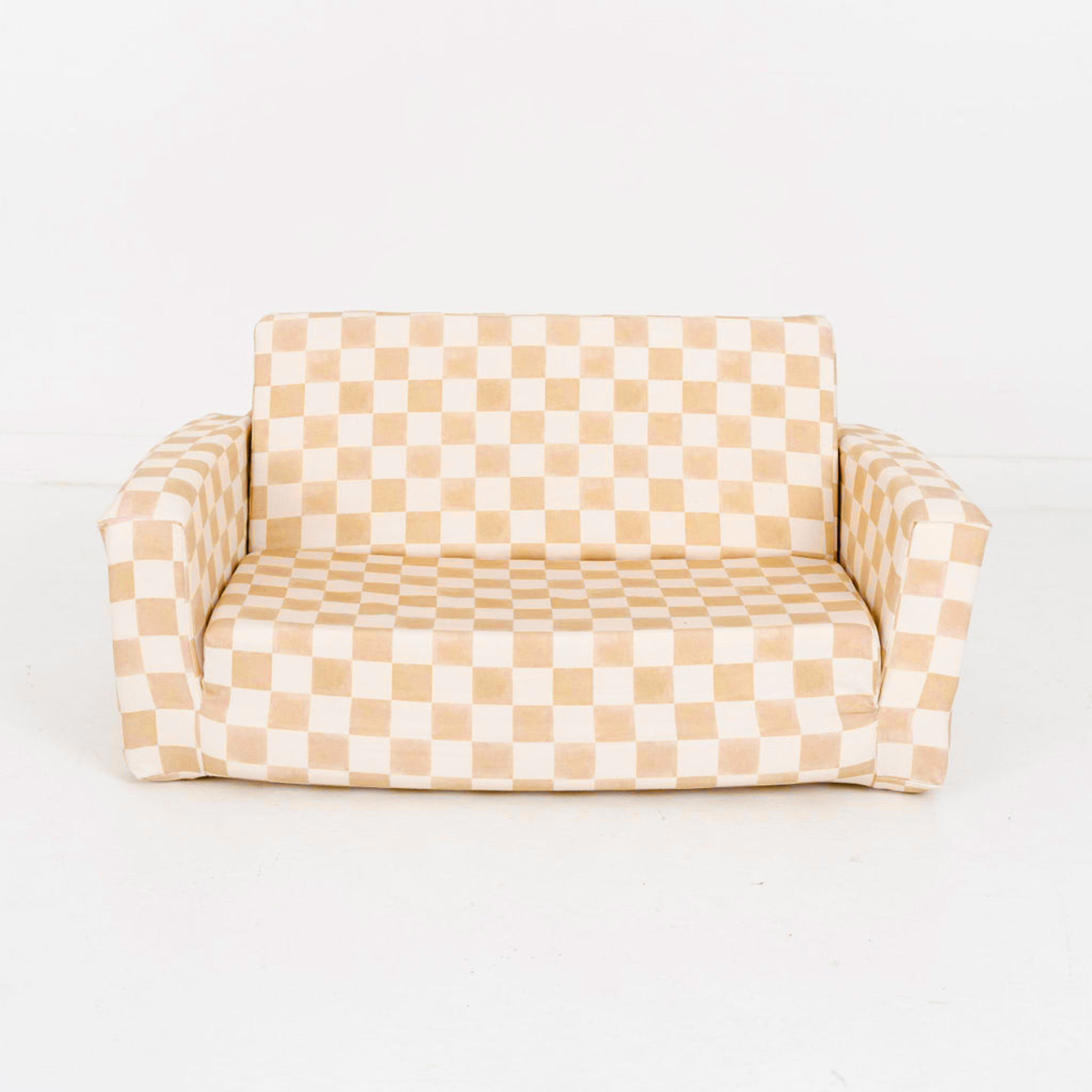 Checker Toffee Play Couch