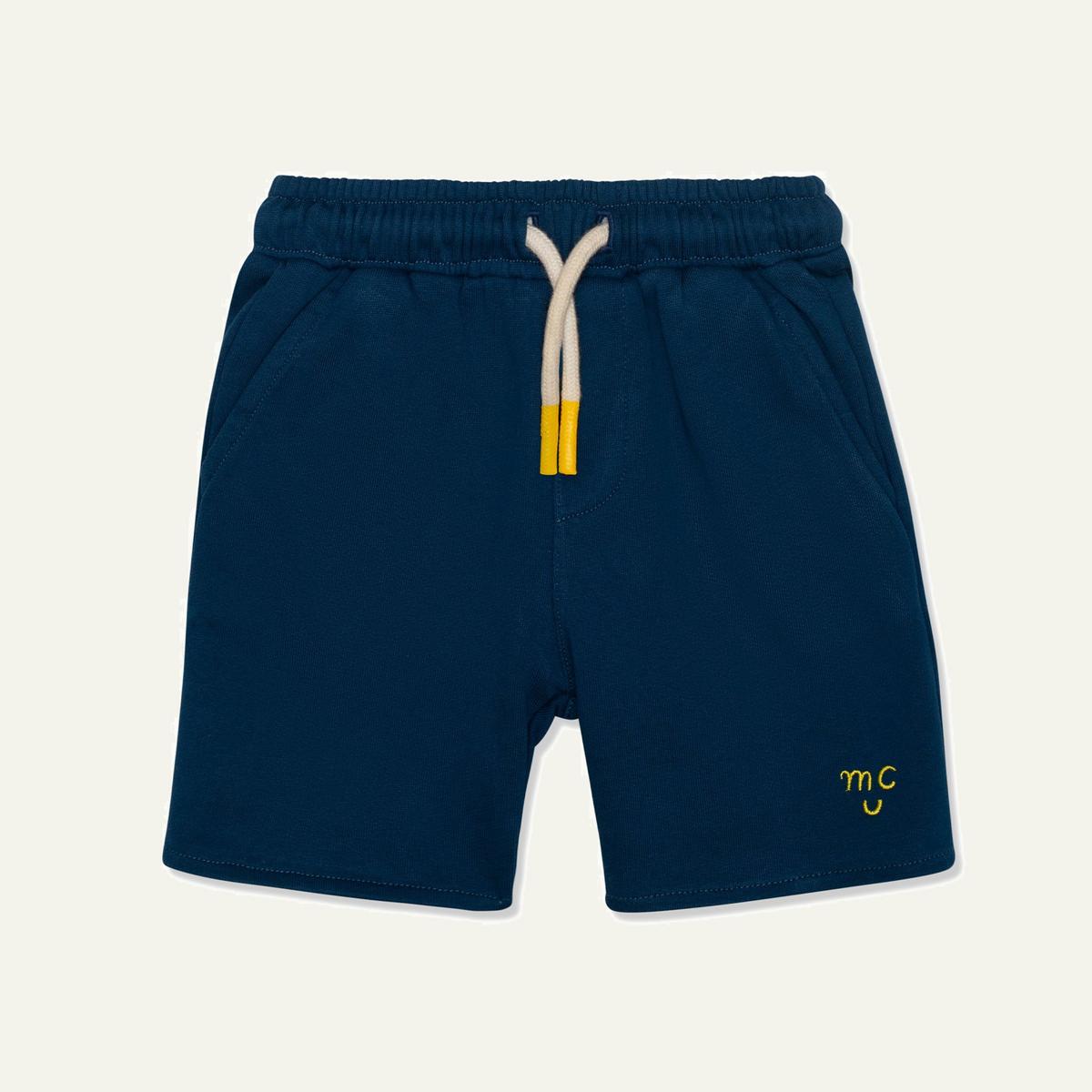 Recycled Cotton Poseidon Kid Shorts - Poseidon