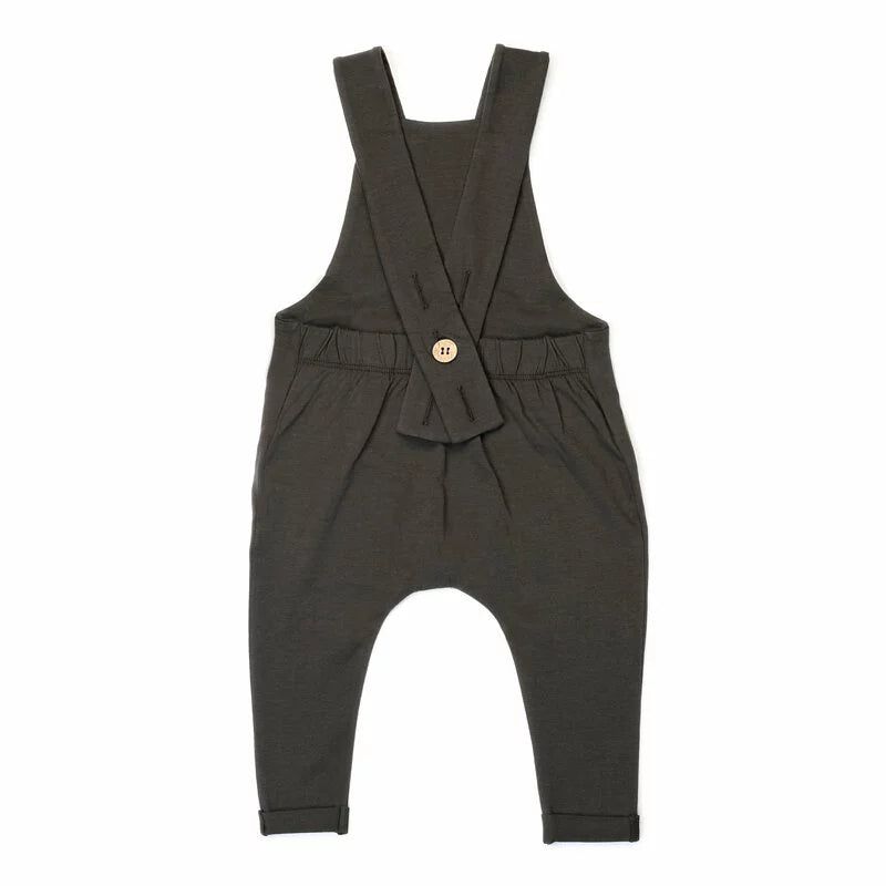 Organic Overalls - Slate