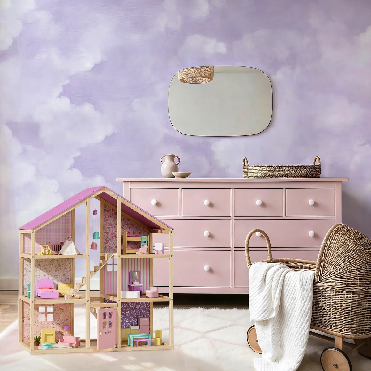 Tiny Land® Sweetwood Dollhouse without Dolls
