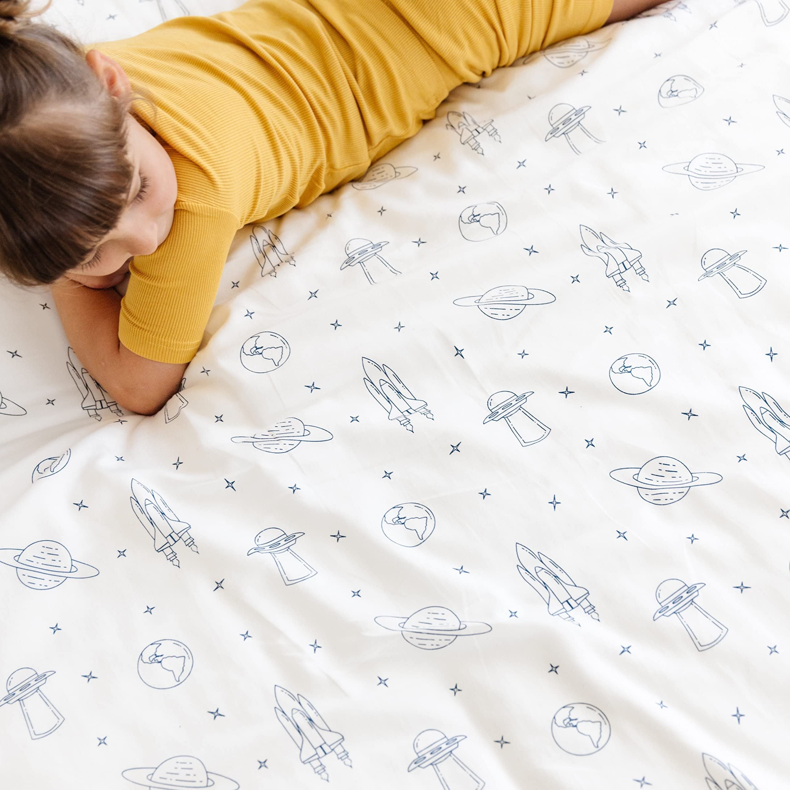 Organic Crib Sheet - Astro