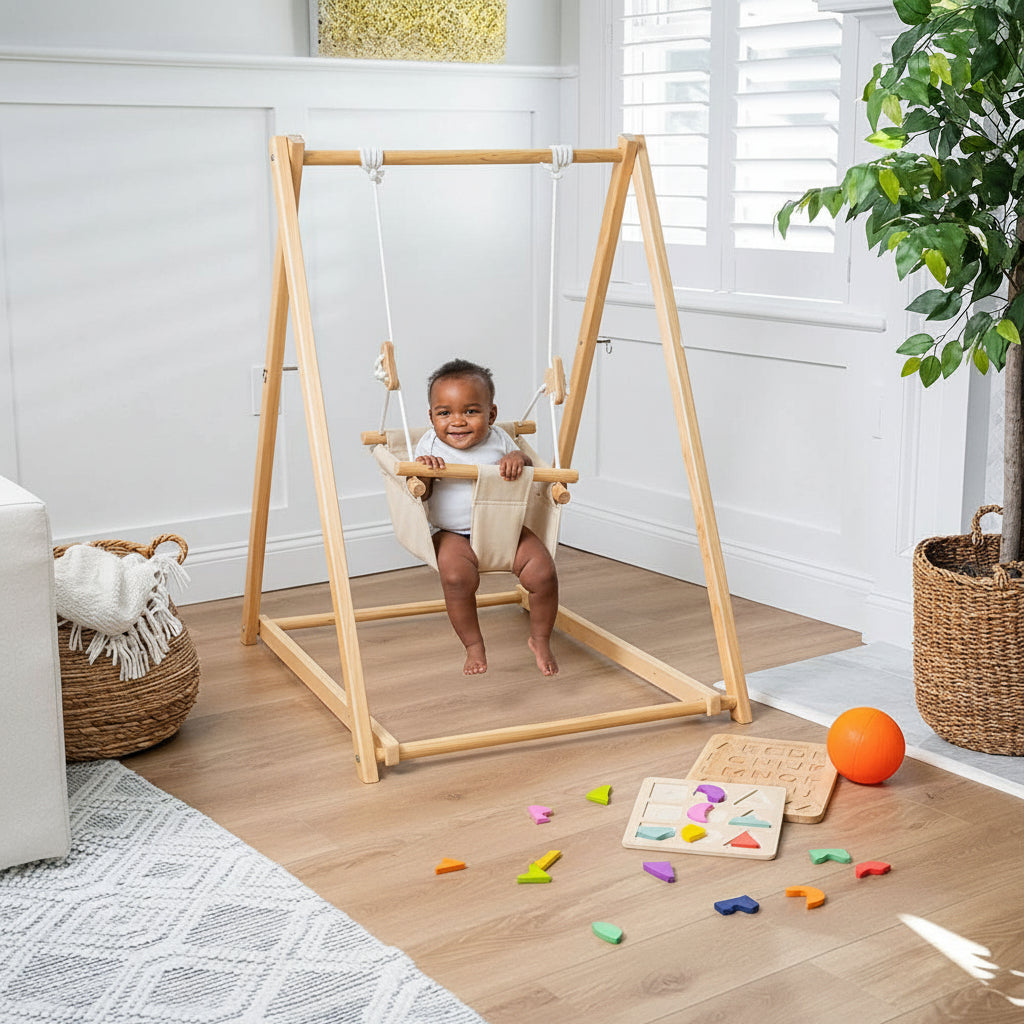 Spruce | Foldable Baby Swing