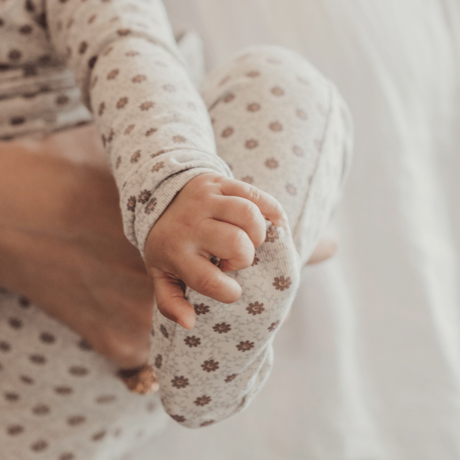 The Printed Bib - Emma Mauve