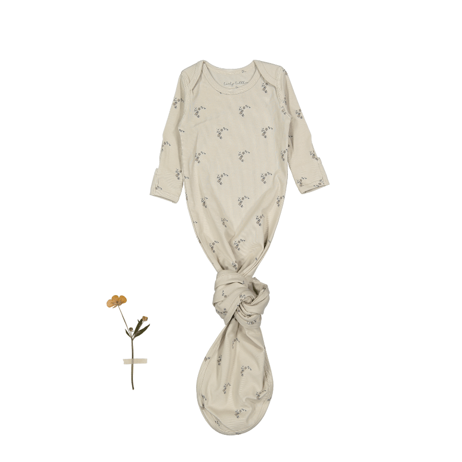 The Printed Baby Gown - Nola Blue