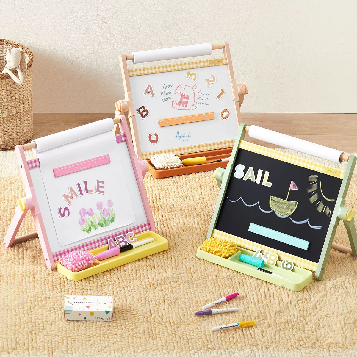 Tiny Land® Double-Sided Magnetic Tabletop Easel