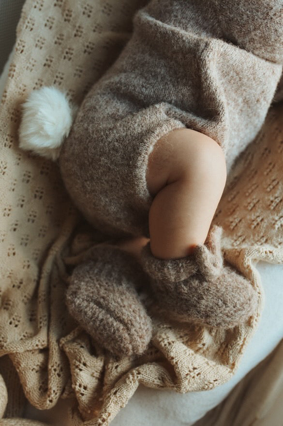 [PRE-ORDER] Luna + Luca Cozy Bunny Romper