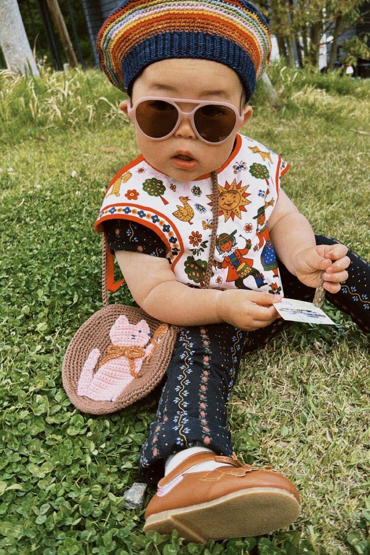 Aviator | Polarized Sunglasses | Baby | 0-2 Y | Tortoise