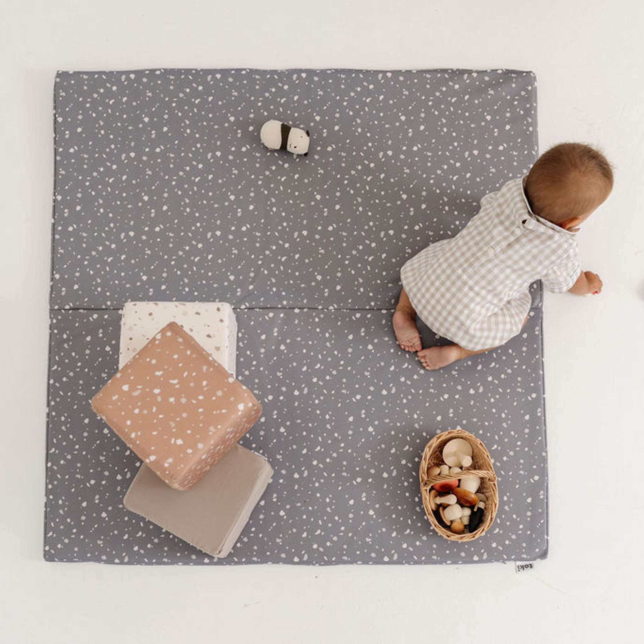 Terrazzo Clay Play Cube