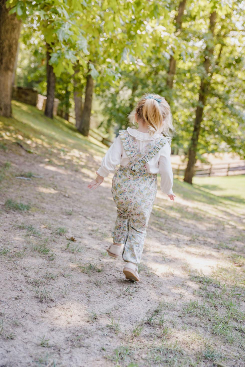Eliza Playsuit in Water Rose