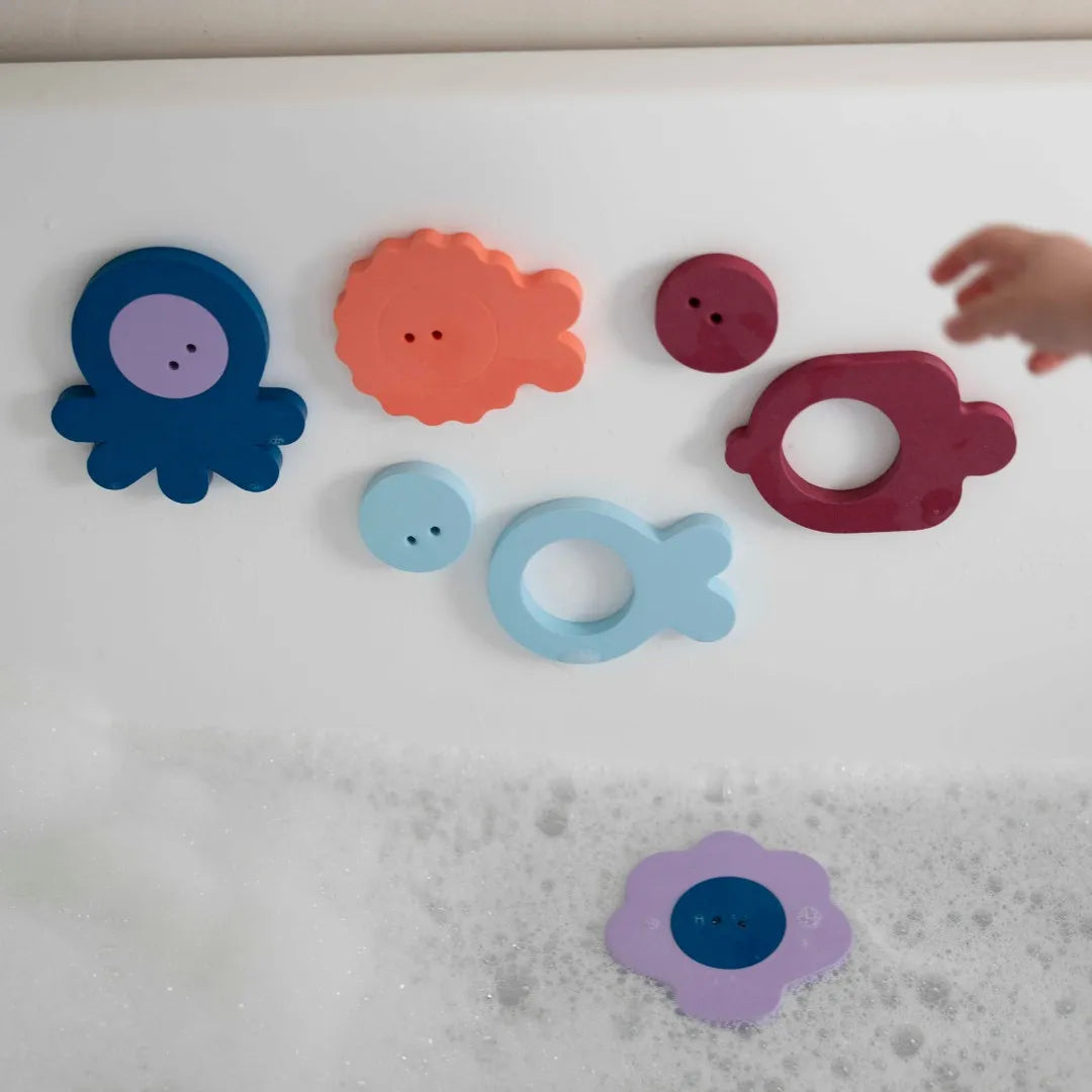 Bath Puzzle Seaside – Floating 3D Bath Toy Set