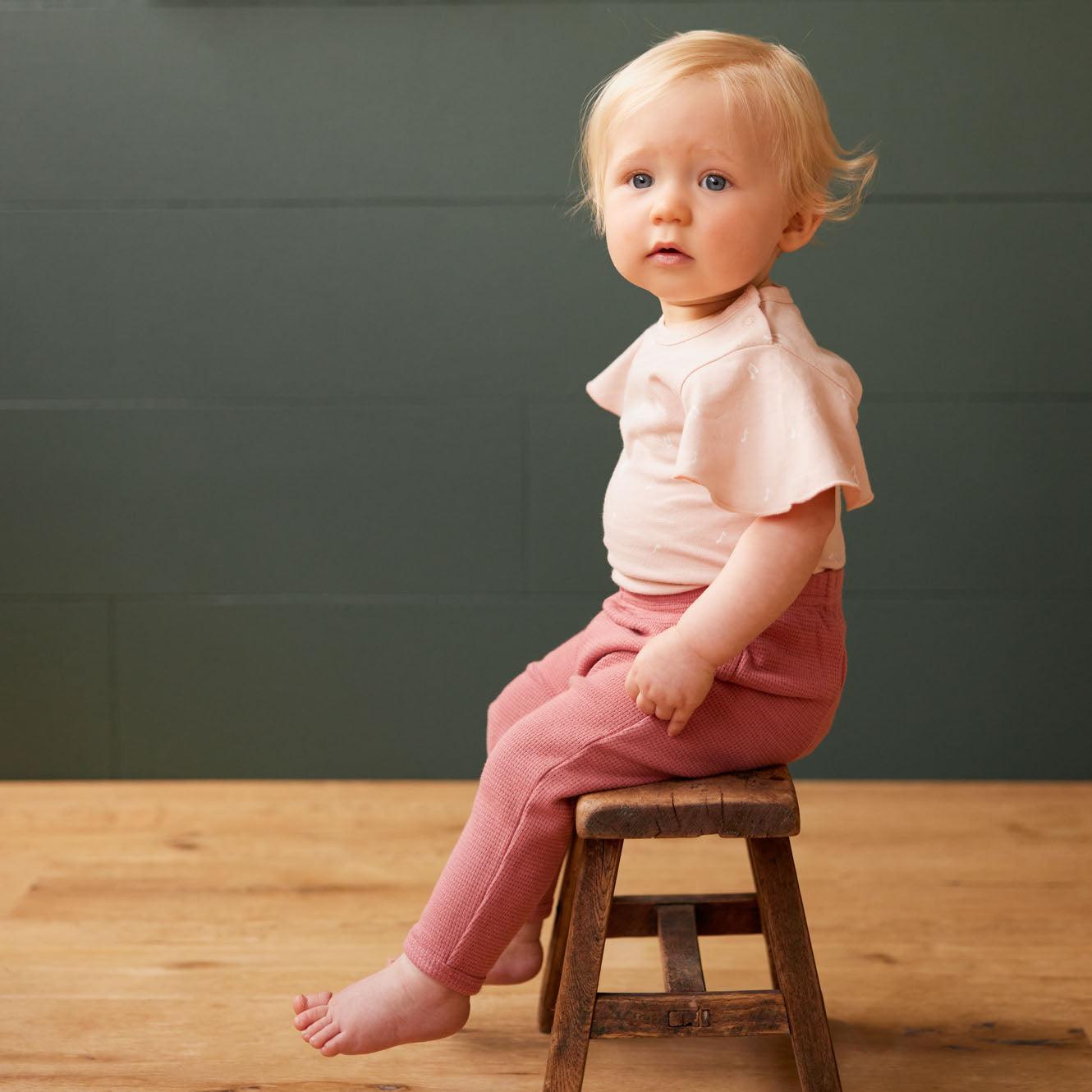 Petal Sleeve Bodysuit - Melody Print