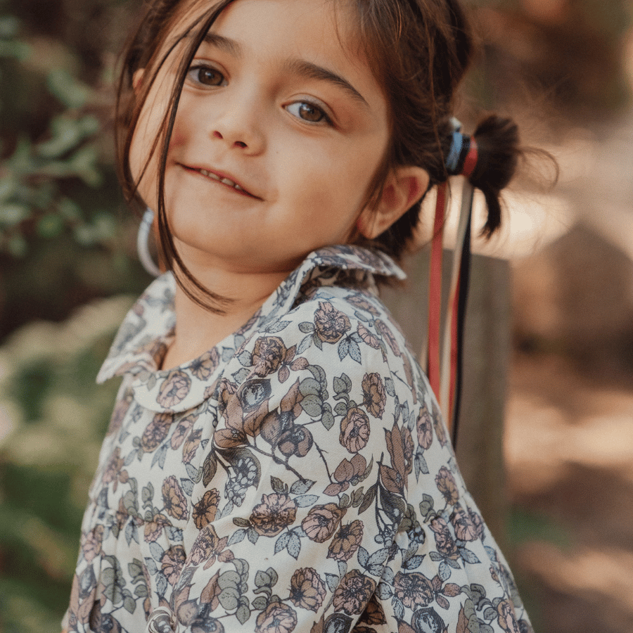 The Dressy Collar Dress - Magnolia