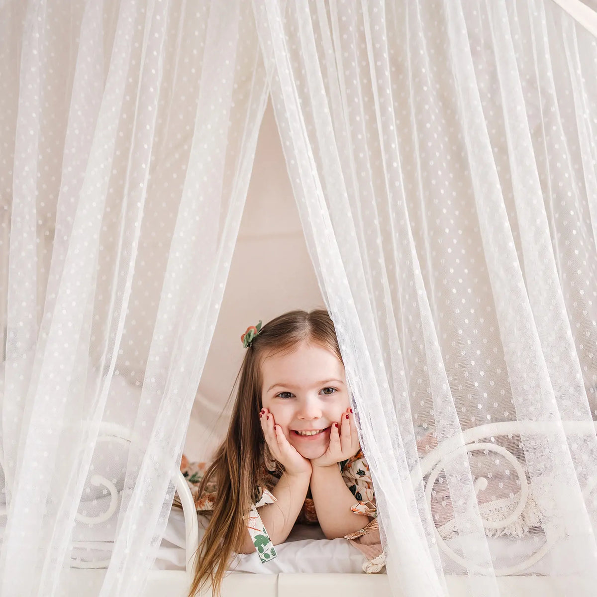 Tiny Land® Kids Tent – Large Cozy Tent with Star Lights
