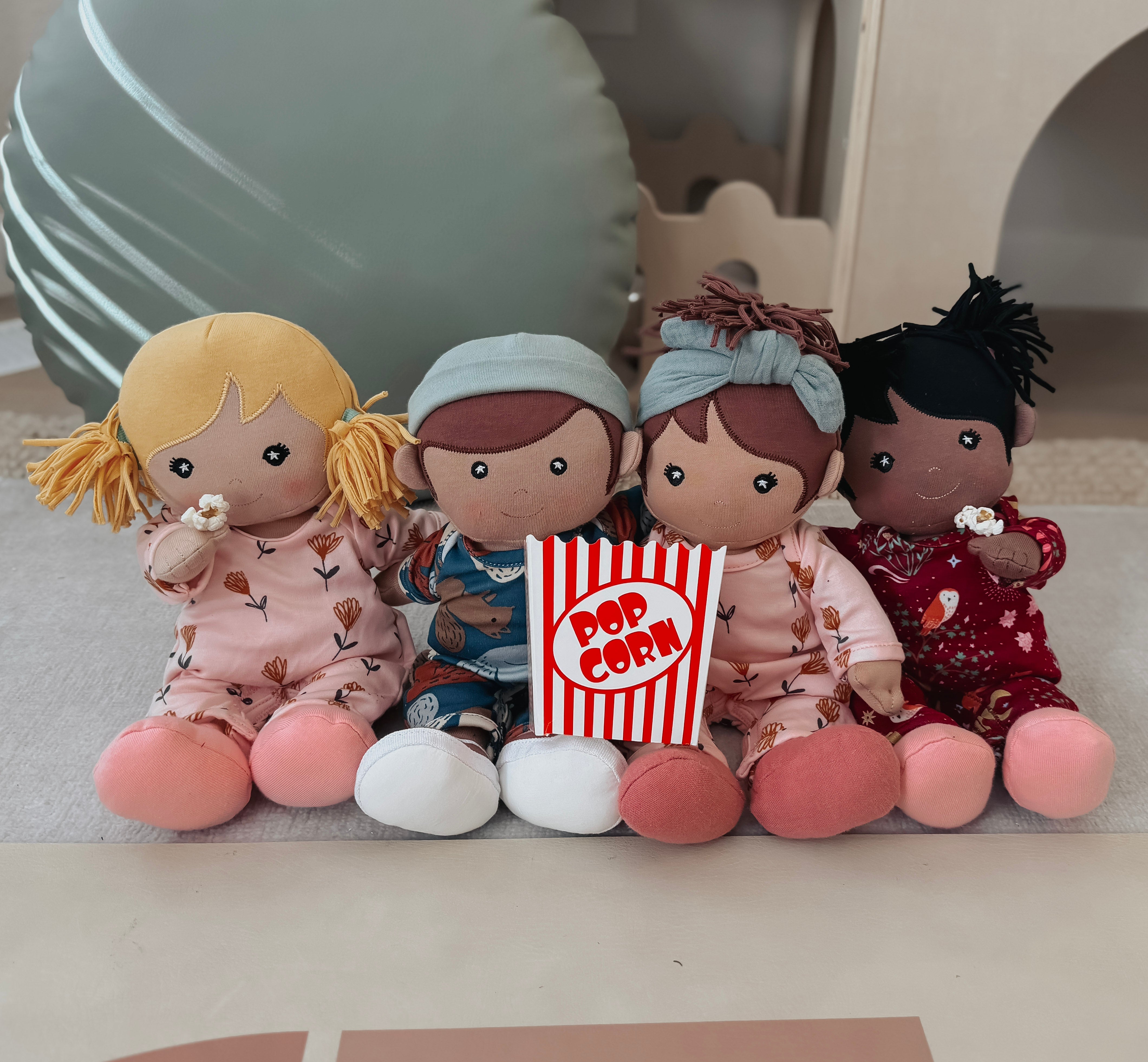 Doll PJs - Squirrel Scurry