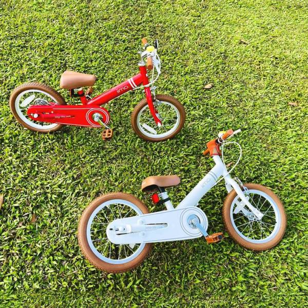 Iimo 2-in-1 Balance Bike 14" (Balance Bike to Pedal Bike)  iimo USA store   