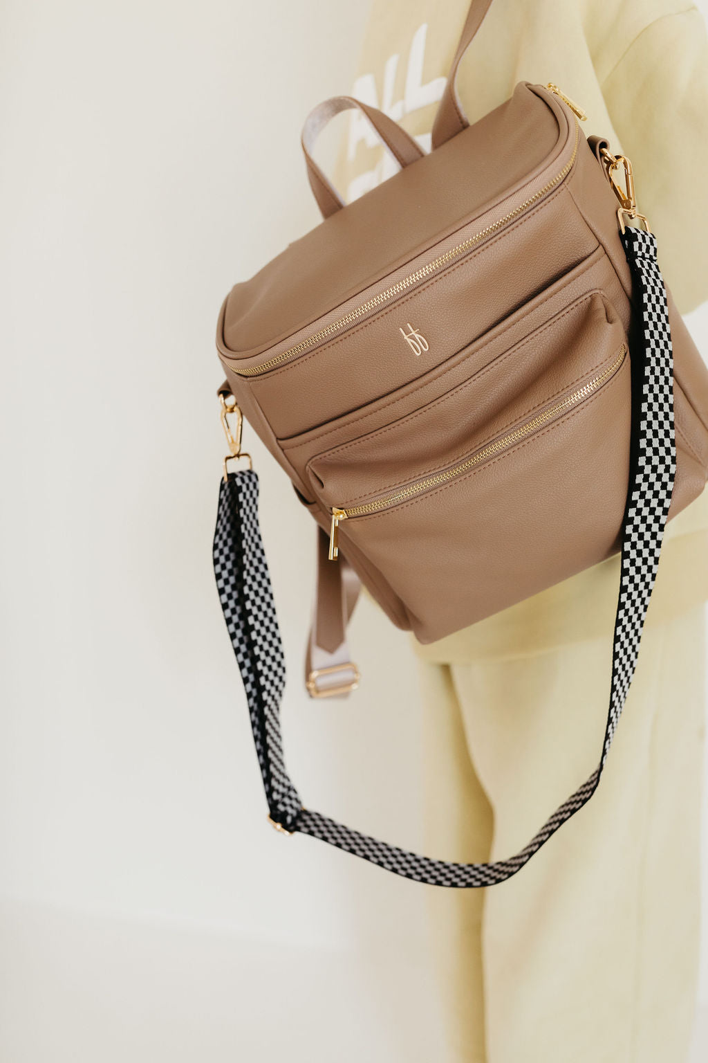 ff Diaper Bag | Taupe