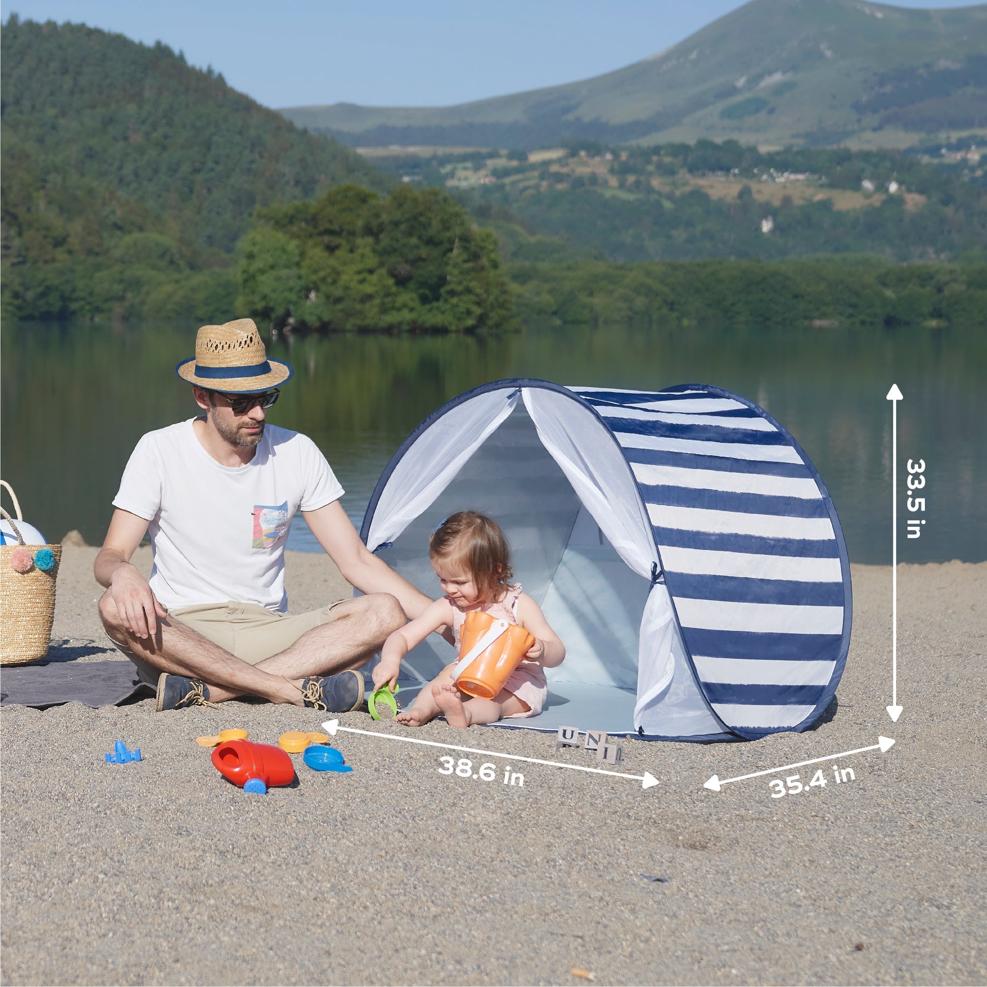 Anti-UV Baby & Toddler Beach Tent