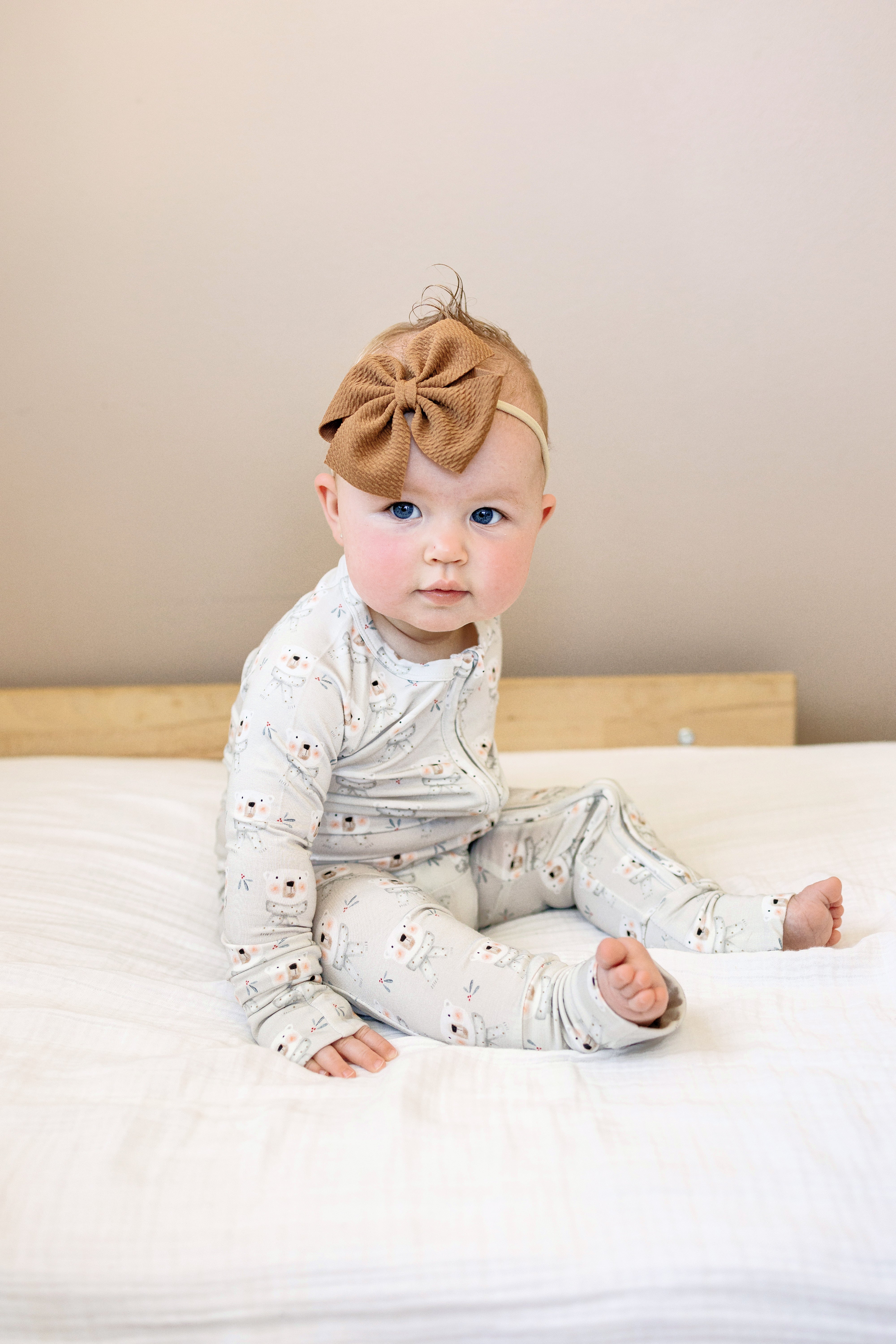 Beary Sleepy Zippy Romper