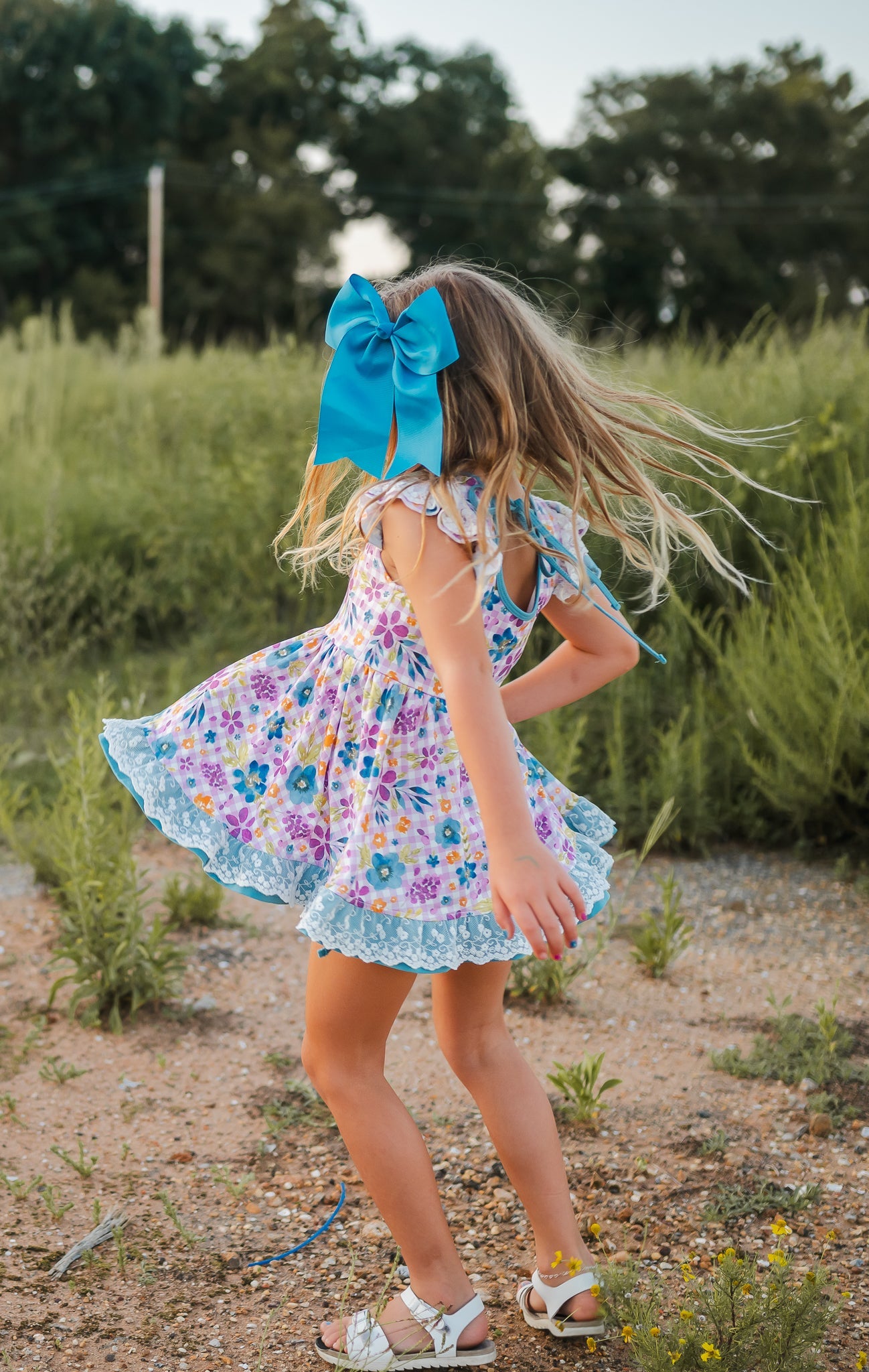 Falling for Teal 3 Piece Playset