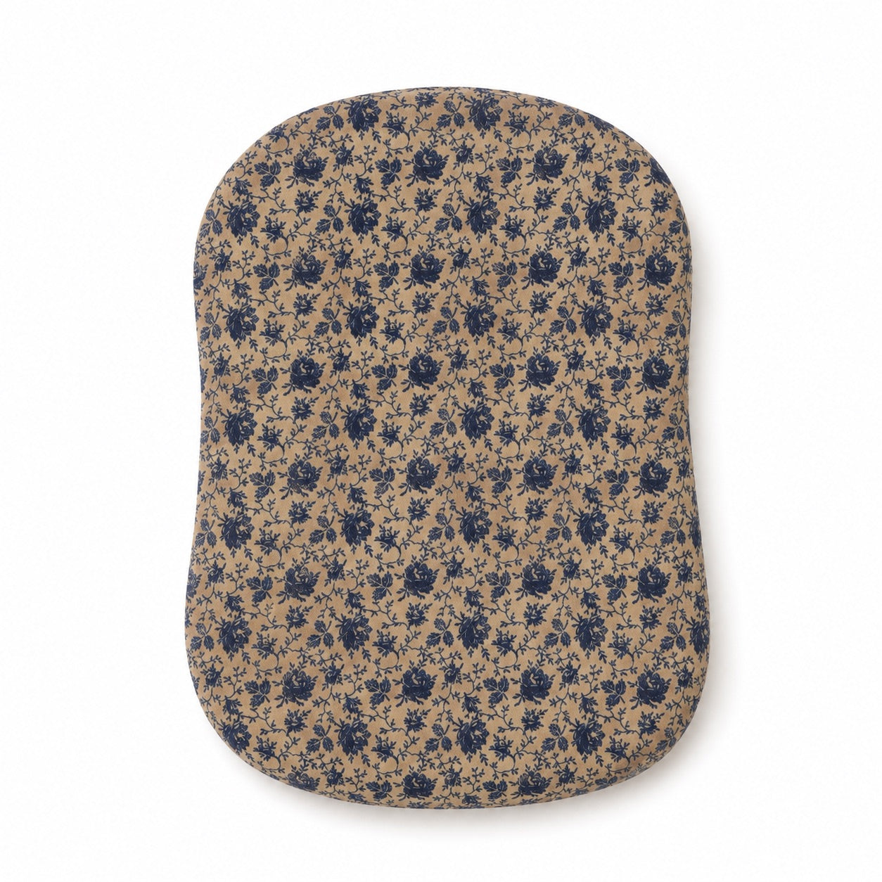 Blue Brown Rose Baby Lounger Cover