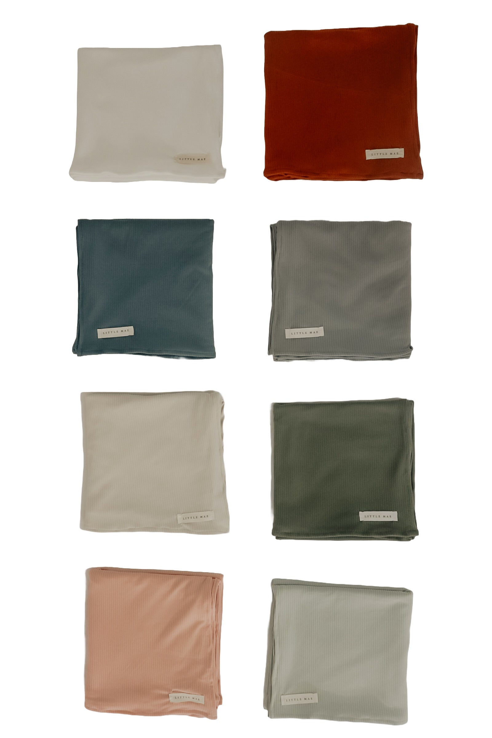 Dove Ribbed Stretch Swaddle